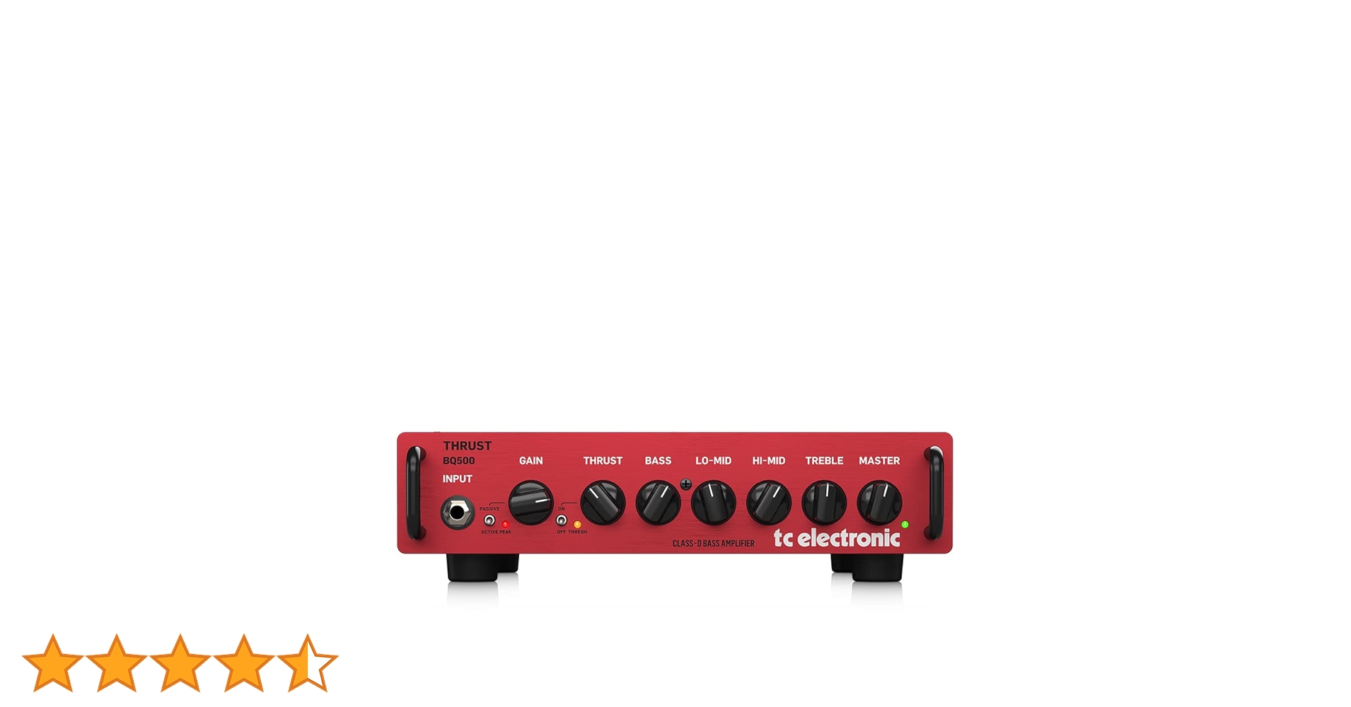 TC Electronic THRUST BQ500 500 Watt Portable Bass Head with